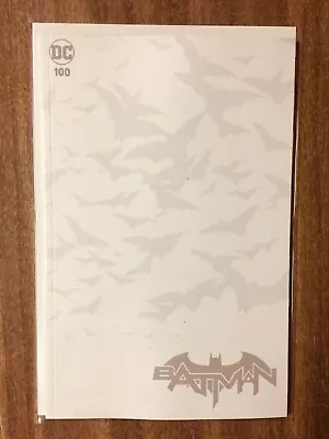 Buy Batman #100 (2020) Blank Variant • 5.61£