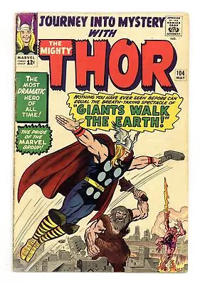 Buy Thor Journey Into Mystery #104 VG/FN 5.0 1964 • 110.82£
