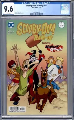 Buy Scooby-Doo Team-Up #21  Featuring Harley Quinn 1st Print  CGC 9.6 • 31.53£