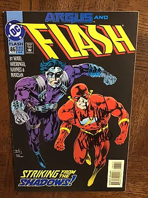 Buy The Flash # 86 ~ Signed By Mark Waid & Mike Wieringo ~ 1992 Dc Comic Unread Vf+ • 17.25£