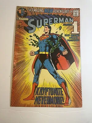 Buy SUPERMAN # 233 DC COMICS January 1971 NEAL ADAMS CLASSIC COVER NEW STORYLINE • 71.95£