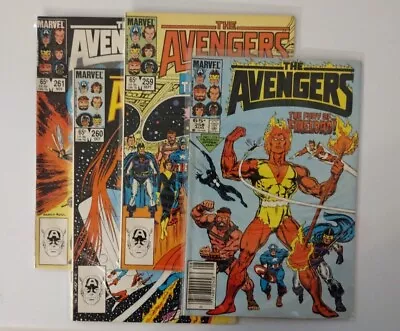 Buy Avengers (LOT) #258,#259,#260,261. 4 Issues 258-261. • 6.32£