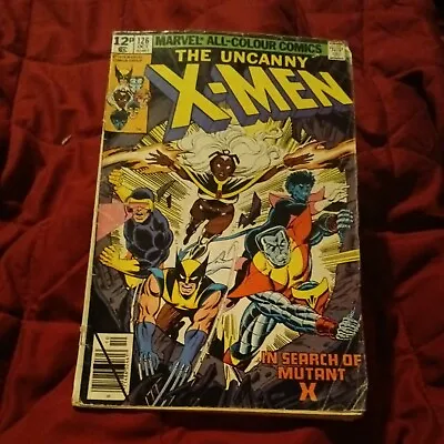 Buy The Uncanny X-Men 126 1st APPEARANCE PROTEUS 1979 Bronze Age Byrne Art Uk Pence • 28.25£