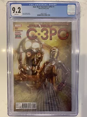 Buy Star Wars Special: C-3PO #1 CGC 9.2  White Pages! • 19.92£