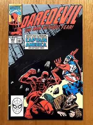 Buy Marvel Comics - Daredevil #283 - (1990) - Guest Staring Captain America! • 1.85£