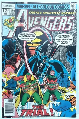 Buy Marvel Comics The Avengers #160 Jun 1977 • 3.99£