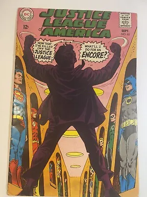Buy Justice League Of America #65 2nd Appearance SA Red Tornado! DC Comics 1968 • 8.69£