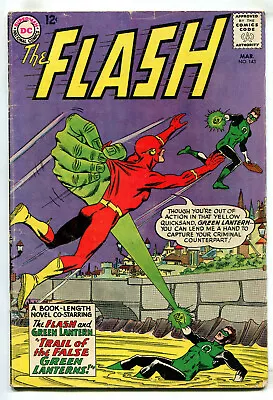 Buy The Flash #143 - Trial Of The False Green Lantern (3.5) 1964 • 19.51£