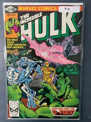 Buy Incredible Hulk #254 VF/NM 9.0! 1st Appearance U-Foes! • 63.96£