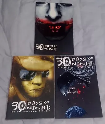 Buy 3 X 30 Days Of Night Trade Paperbacks Volume 1,  Three Tales, Bloodsucker Tales • 19.99£