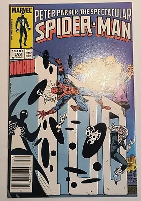 Buy Peter Parker The Spectacular Spider-Man 100 1985 Very Fine 9.0 • 7.15£