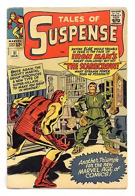 Buy Tales Of Suspense #51 VG- 3.5 1964 • 57.57£
