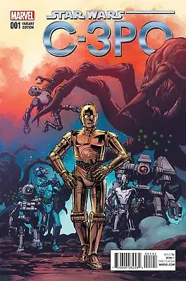 Buy Star Wars Special C-3po #1 Marvel 1:25 Brown Variant Nm First Print 2016 • 15.98£