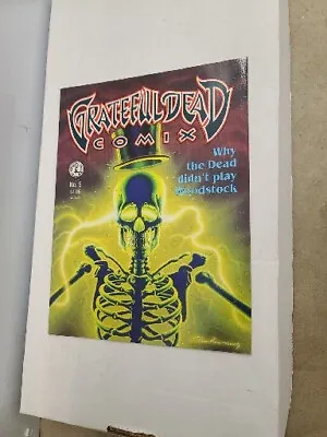 Buy KITCHEN SINK GRATEFUL DEAD COMIX #5 First Edition Why Dead Didn't Play Woodstock • 37.05£