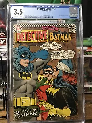Buy Detective Comics 363 Cgc 3.5 2nd Appearance Of Batgirl • 101.99£