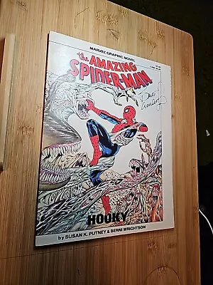 Buy Marvel Graphic Novel #22 Amazing Spider-Man HOOKY 1st Print SIGNED By Wrightson • 99.29£