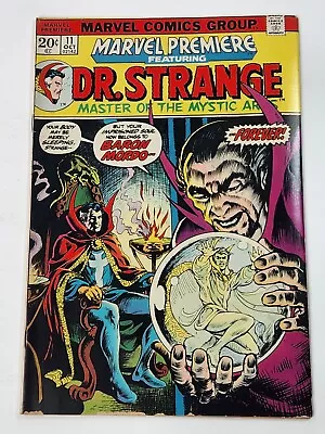Buy Marvel Premiere 11 Origin Doctor Strange Retold Marvel Comics Bronze Age 1973 • 16.08£