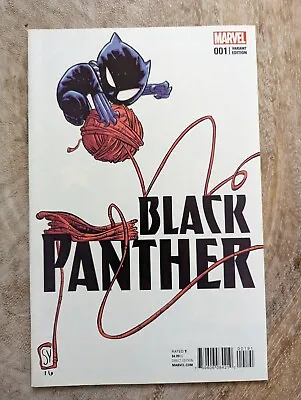 Buy Black Panther #1 Skottie Young Variant Marvel 2016 • 15£