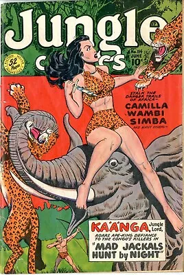 Buy Jungle Comics  # 114   GOOD   June 1949   Cover Detached Whitman Cover, Story & • 28.15£
