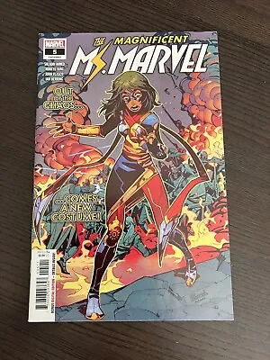 Buy Magnificent Ms Marvel #5 New Costume Homage To Secret Wars 8 Stormranger • 19.95£