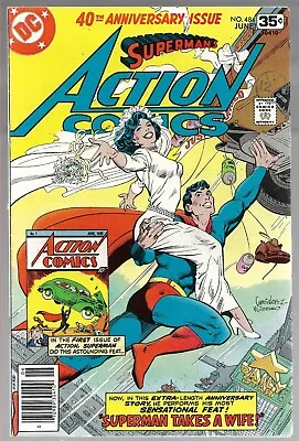 Buy ACTION COMICS #484 - 40th ANNIVERSARY / WEDDING - Back Issue (S) • 14.99£