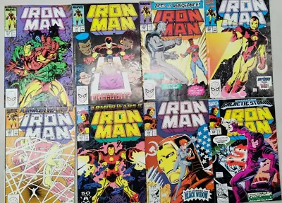 Buy Iron Man #237,248,252,256,260,265,276,278 Marvel 1988-92 Comics • 12.64£