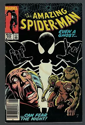 Buy Marvel Comics Amazing Spiderman 255 FN- 5.5 1st Appearance Black Fox 1984 • 18.99£