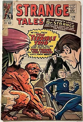 Buy Strange Tales #129 GD+ (1965) 🔑 1st Tiboro, The Spirit Of Decay / Lee + Kirby • 19.82£