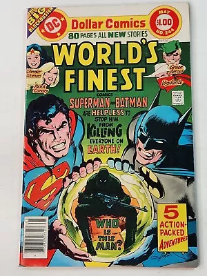 Buy World's Finest Comics 244 DC Comics Superman Batman Neal Adams Cover Bronze 1977 • 9.46£