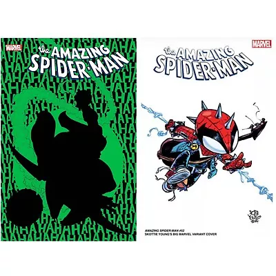 Buy Amazing Spider-man #52  Cover A +  Skottie Young's Big Var Nm  *presale *6/19/24 • 6.35£