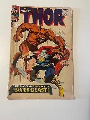 Buy The Mighty Thor #135- 1966 - Origin Of High Evolutionary - Silver Age Comic • 47.40£