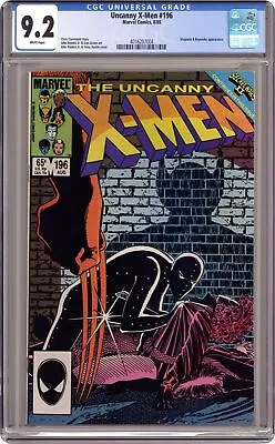 Buy Uncanny X-Men #196 CGC 9.2 1985 4016207004 • 41.96£
