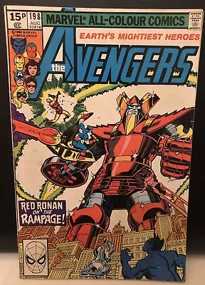 Buy The Avengers #198 Comic Marvel Comics • 4.85£