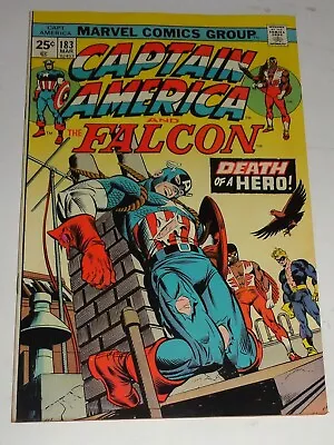Buy Captain America & Falcon #183 8.0-9.0 1975 • 17.71£