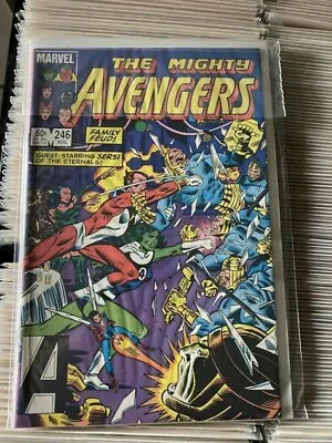 Buy Marvel Comics Avengers #246 (1984) 1st Maria Rambeau MCU KEY • 29.99£