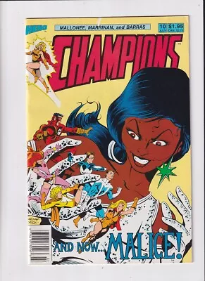 Buy Champions (1987) #  10 Newsstand (7.0-FVF) 1988 • 4.50£