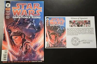 Buy Star Wars: Dark Force Rising (1997) #3 SIGNED By Timothy Zahn With Notarized WOS • 33.25£