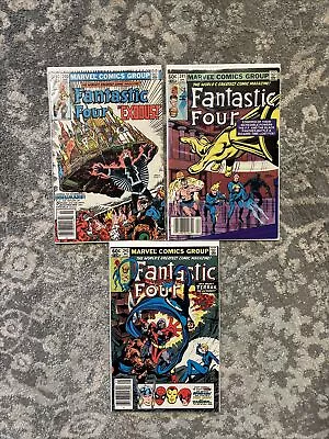 Buy Fantastic Four 240 241 242  1st Luna Maximoff. Inhumans. Byrne. 1981 Marvel Lot • 7.99£