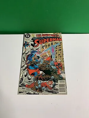 Buy DC Comics #466 May 1990 THE ADVENTURES OF SUPERMAN JURGEN & GIORDANO • 3.74£