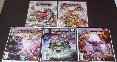 Buy Lot Of 5 Bagged And Boarded- Dc - He-man - Thundercats Comics (#1 #2 #3 #5 #6) • 10£