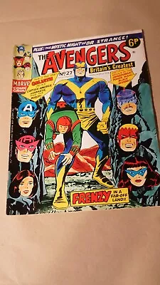 Buy Avengers Featuring Goliath Marvel #27 March 1974 • 3.95£