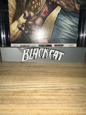 Buy Black Cat Comic Book Stand - Graded/Raw Comics 3D Printed • 14.25£