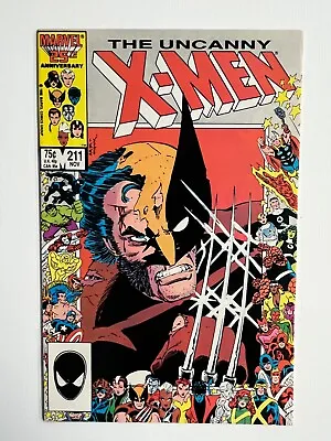 Buy MARVEL COMICS  The Uncanny X-MEN #211 VF/NM COPPER AGE 1986  • 14.19£