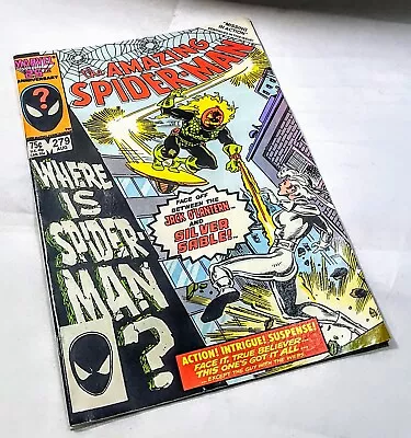 Buy The Amazing Spider- Man #279 | 1986 | Tom DeFalco | Silver Sable |Jack O'Lantern • 10.07£