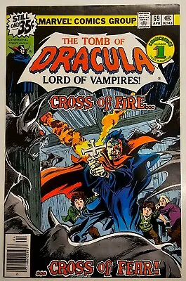 Buy Bronze Age Marvel Comic Tomb Of Dracula Key Issue 69 High Grade VF/NM • 10£