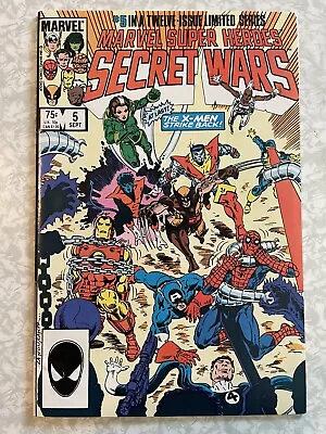 Buy Marvel Super Heroes Secret Wars #5 (marvel 1984)  🔥 Direct 🔥 Bronze Age Key 🔥 • 7.16£