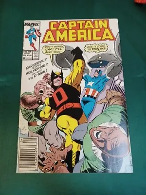 Buy Captain America #328 Marvel Comics (1987) NM- 1st Series 1st Print Comic Book • 15.75£