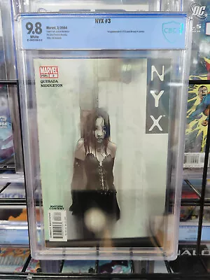 Buy Nyx #3 (2004) - Cbcs Grade 9.8 - 1st Appearance Of X-23 Laura Kinney - Quesada! • 1,027.79£