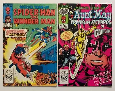 Buy Marvel Team-up #136 & #137 (Marvel 1983) FN Bronze Age Issues • 9.38£