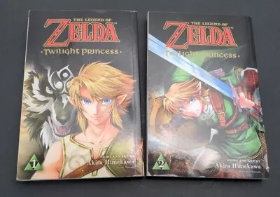 Buy The Legend Of Zelda Twilight Princess Manga Lot (Vol. 1 & 2) • 22.14£